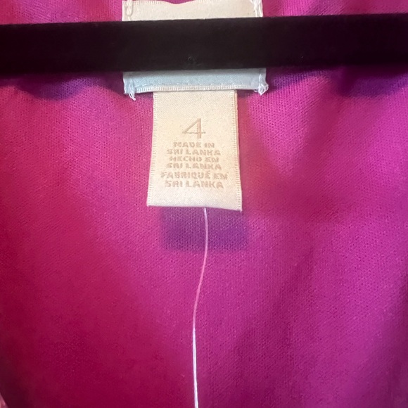 chicos size 4 print v neck maxi dress - Picture 7 of 7